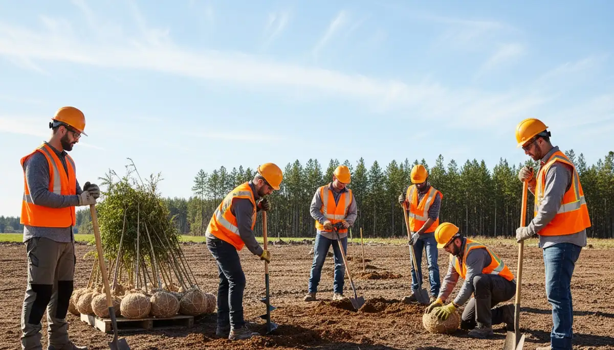 Tree planting service in Harrisburg, PA for healthy residential and commercial landscape growth