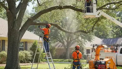 Tree trimming service in Harrisburg, PA for healthy, well-shaped trees on residential properties